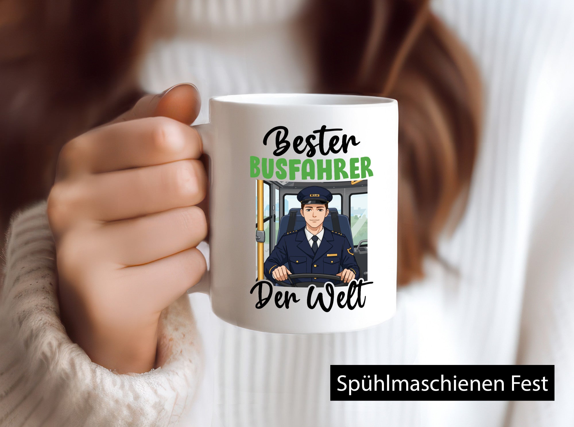 Bester Busfahrer | Berufsfahrer Fahrer Geschenk Arbeit Kollegen Büro lustiger