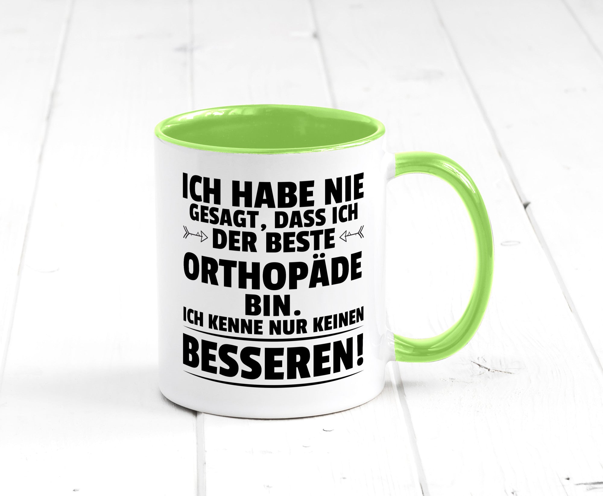 Der Beste Orthopäde | Orthopädie Humor Geschenkidee Tasse