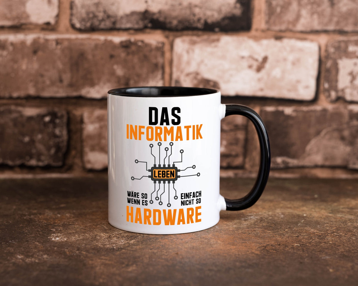 Informatik Leben | Hardware Nerd Software Entwickler Geschenkidee Humor Tasse
