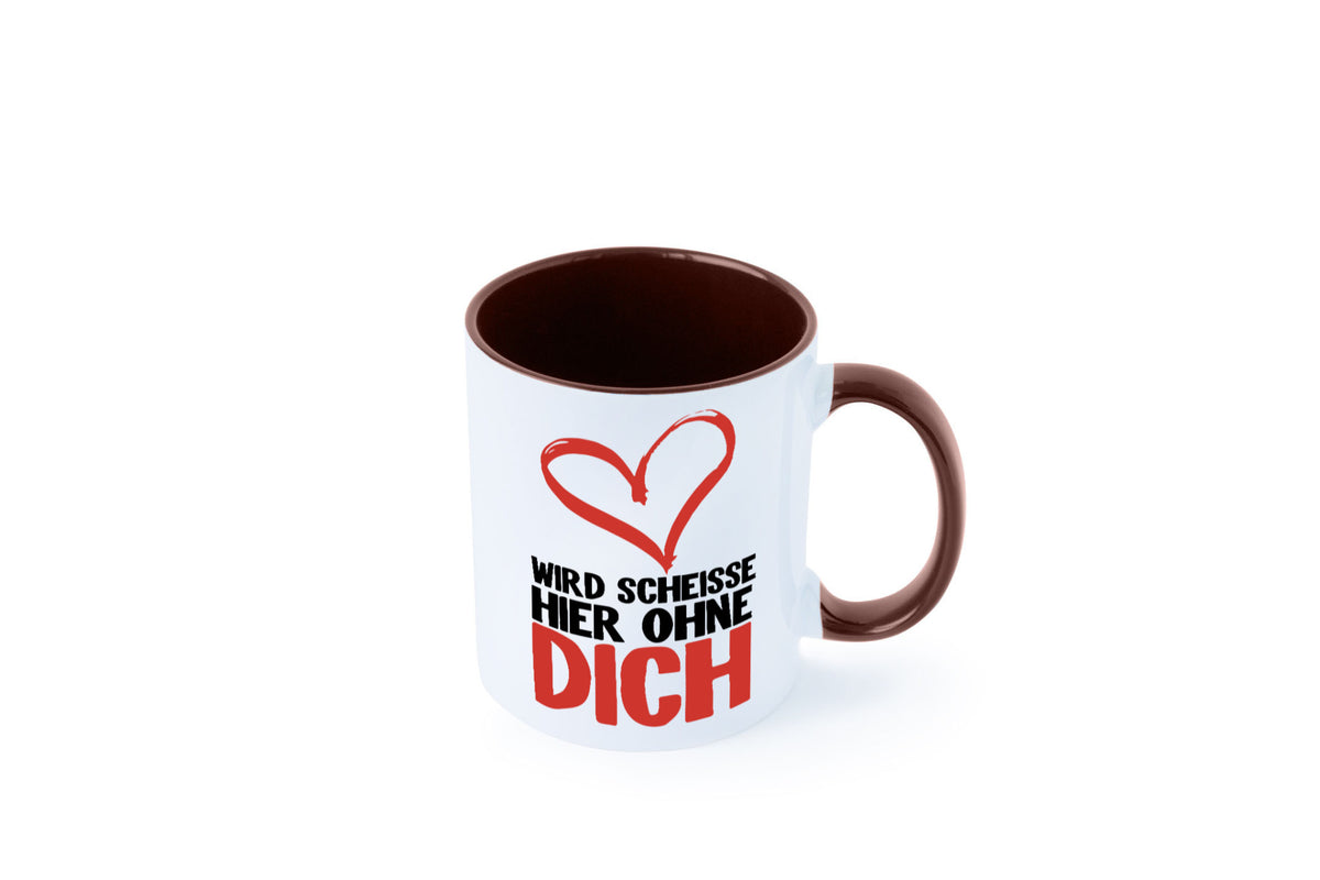 Wird Scheisse Geschenk Humor Geschenkidee lustiger Spruch Tasse