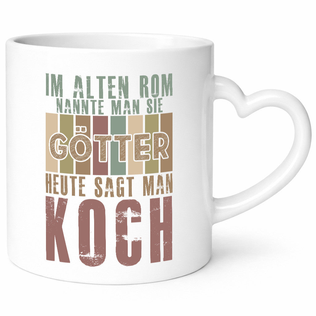 Heute sagt man: Koch | Chefkoch Humor Arbeit Kollegen Büro Geschenkidee Tasse