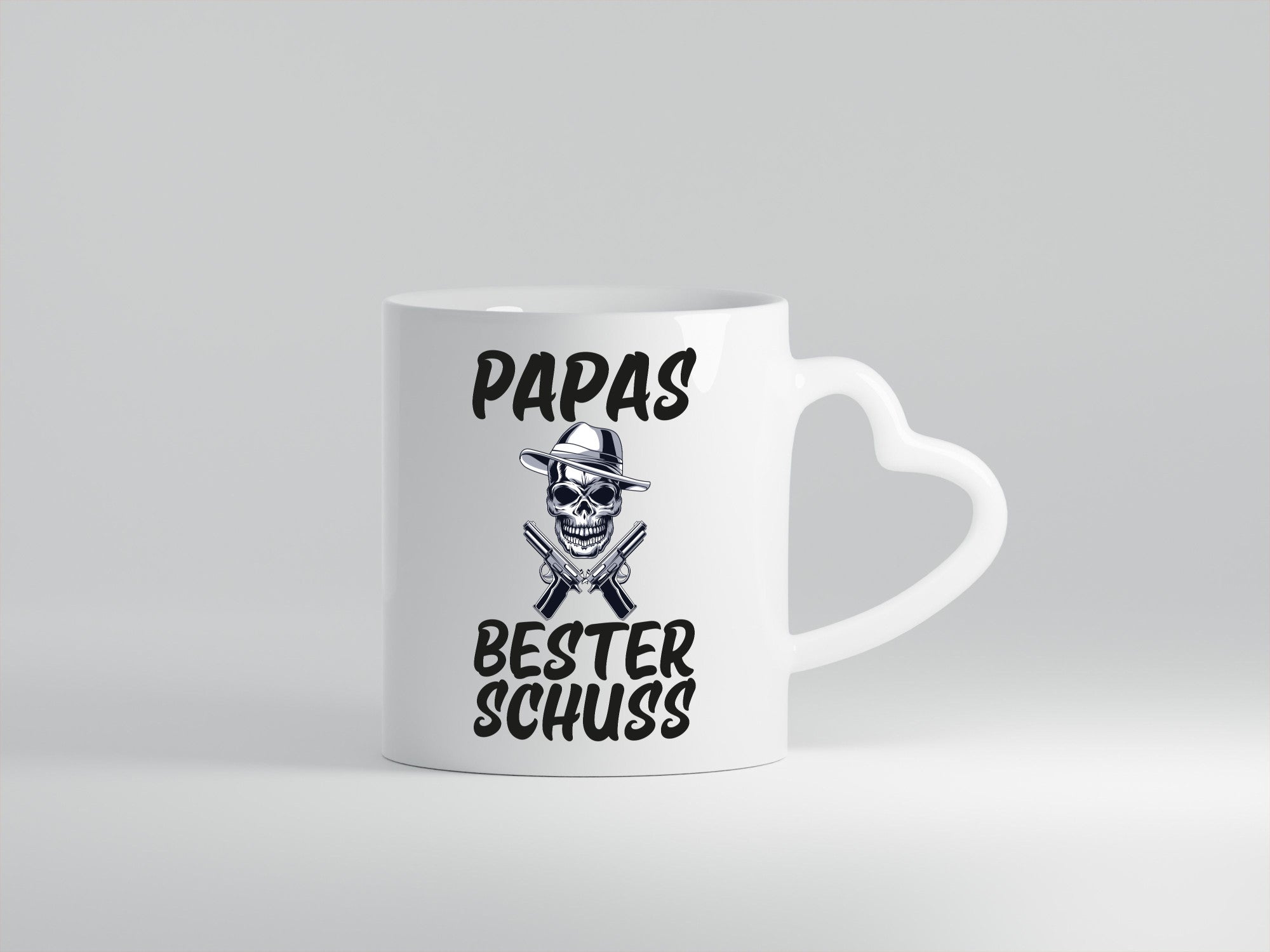 Papas bester schuss | Vatertag Papa der Welt Humor Familie Geschenkidee Tasse