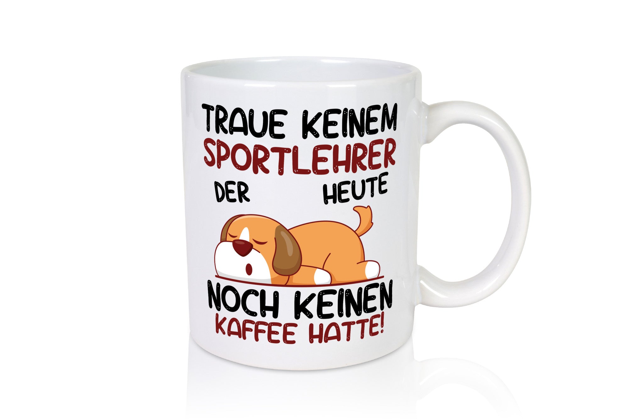 Traue keinem Sportlehrer | Lehrer Sport lustiger Spruch Geschenk Humor