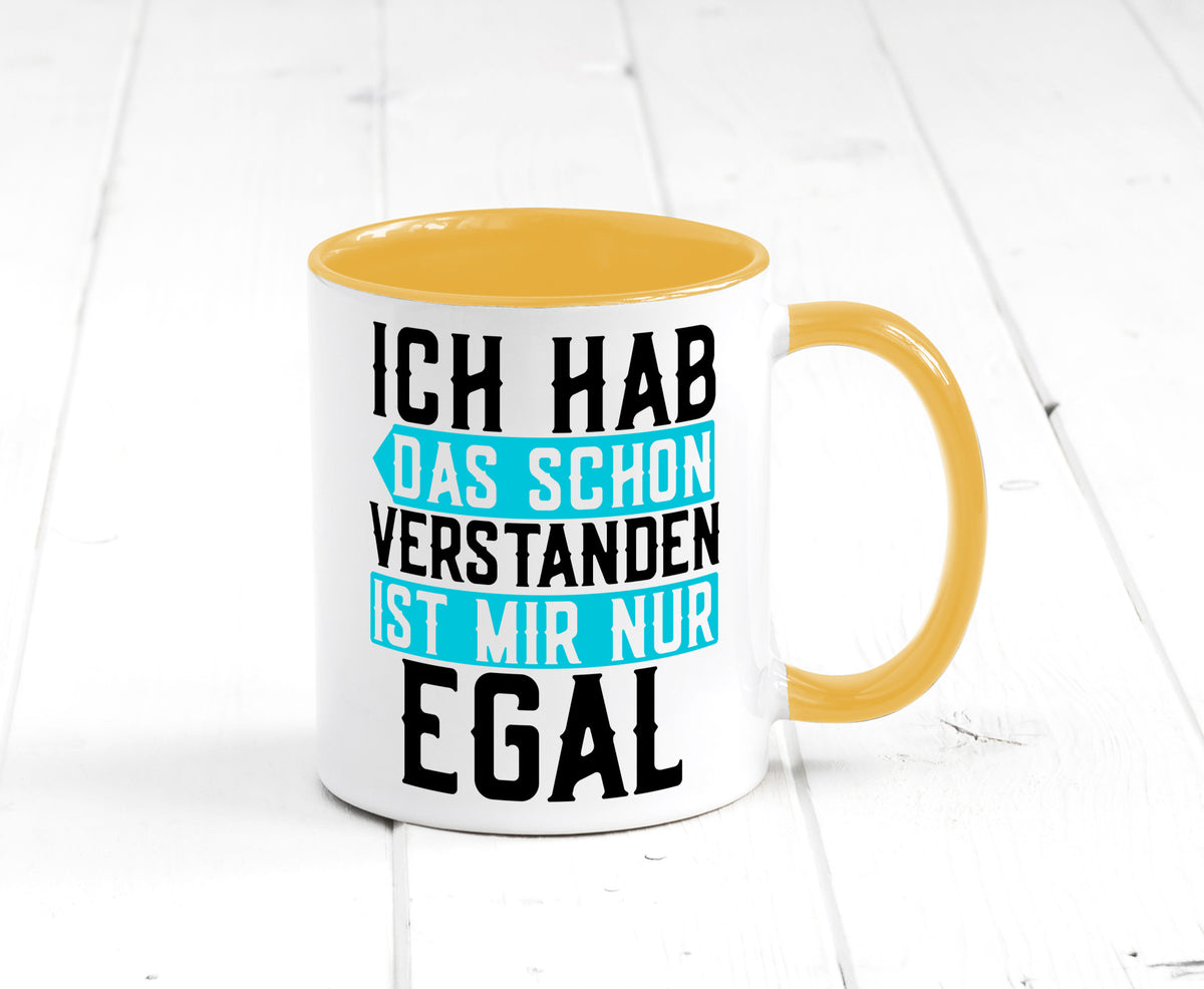Ist mir egal | Protest Teenager Humor Spruch Büro lustig Arbeit Kollegen Tasse