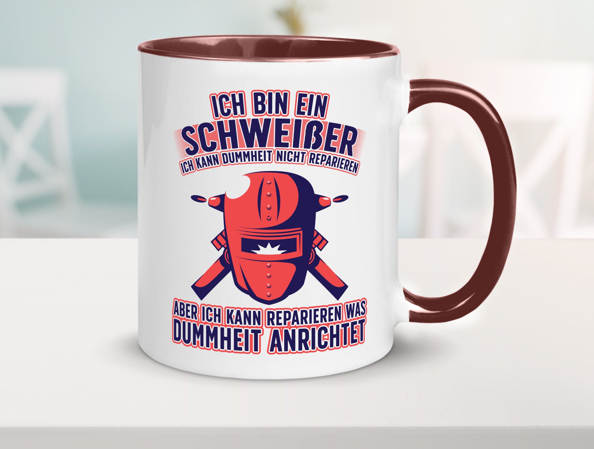 Ich bin ein Schweißer | Reparieren was dummheit anrichtet Geschenkidee Humor