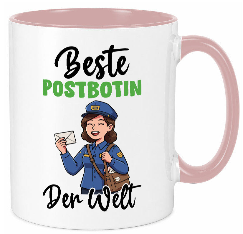 Beste Postbotin | Beruf Post Briefträger v2 lustig Arbeit Kollegen Büro