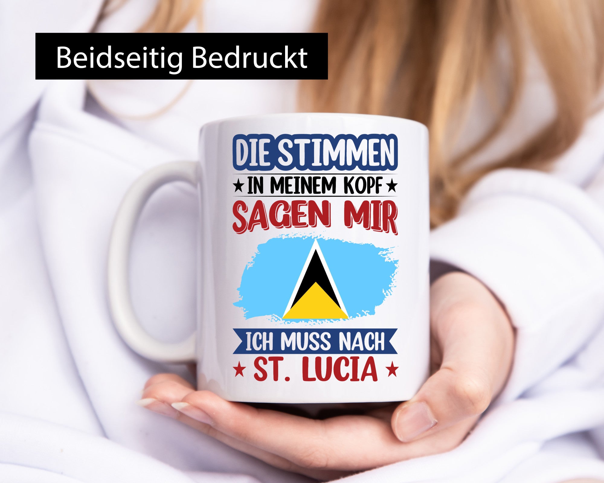 St. Lucia | Urlaub Stimmen in meinem Kopf Traumland v2 lustig Humor