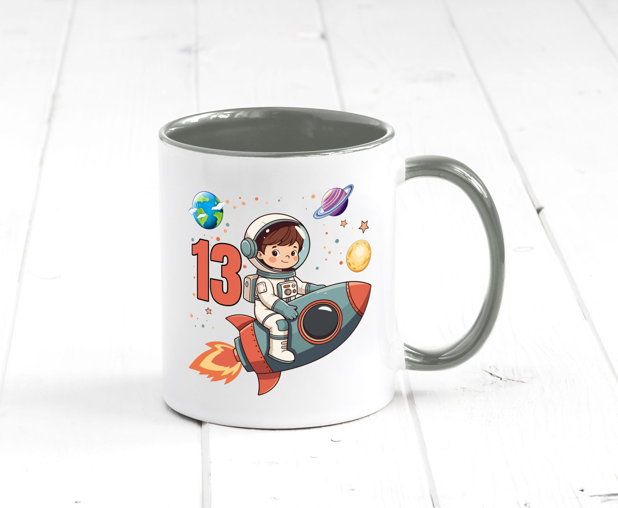 13. Geburtstag | 13 Jahre Astronaut Weltraum lustiger Spruch Geschenk