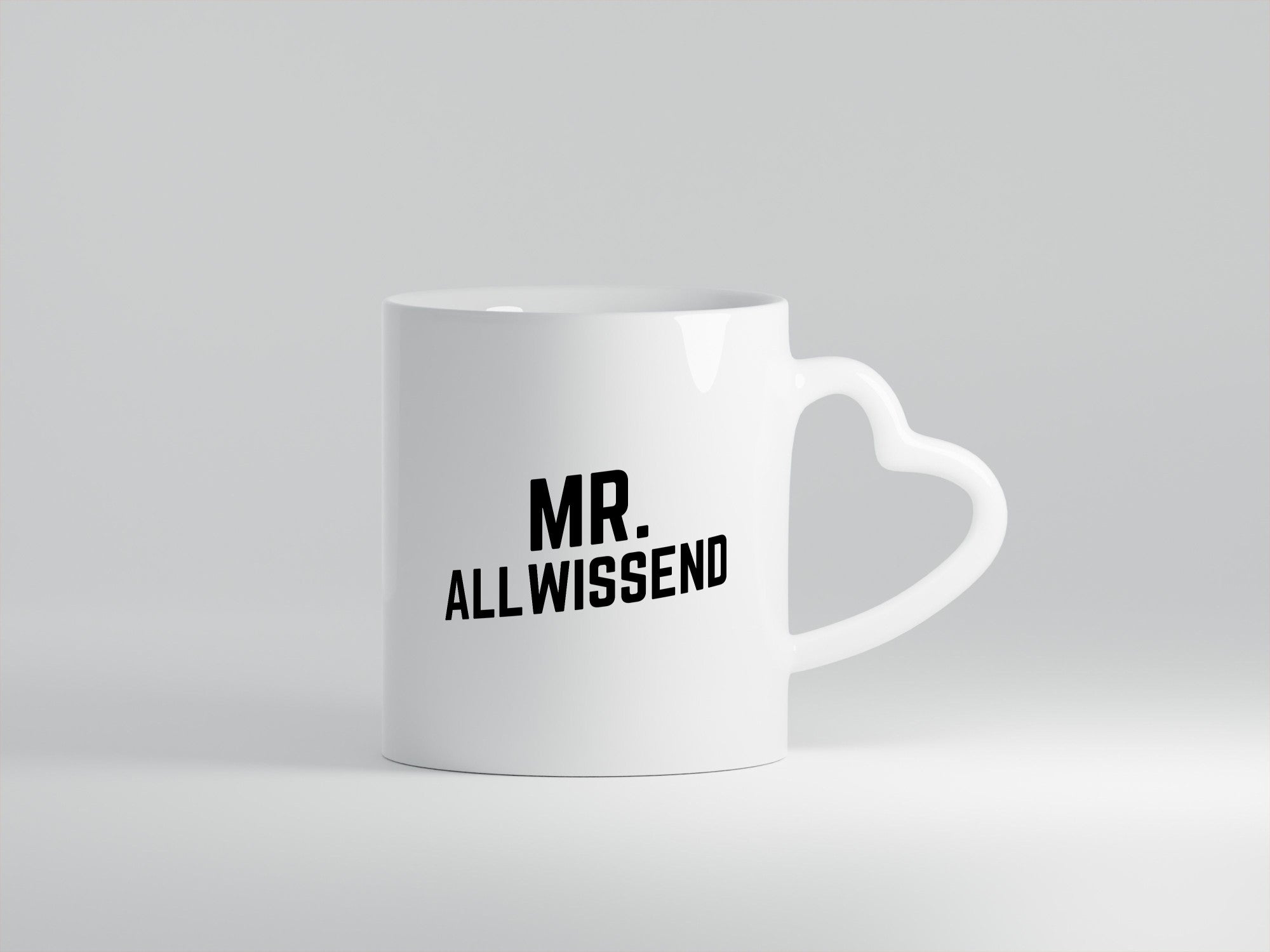 Mr. Allwissend | Lehrer besserwisser Humor Geschenkidee Tasse