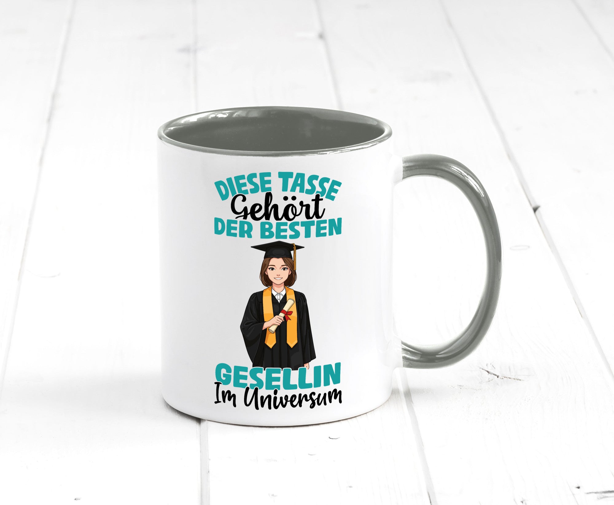 Im Universum: Gesellin | Handwerkerinnen lustiger Spruch Geschenk Humor