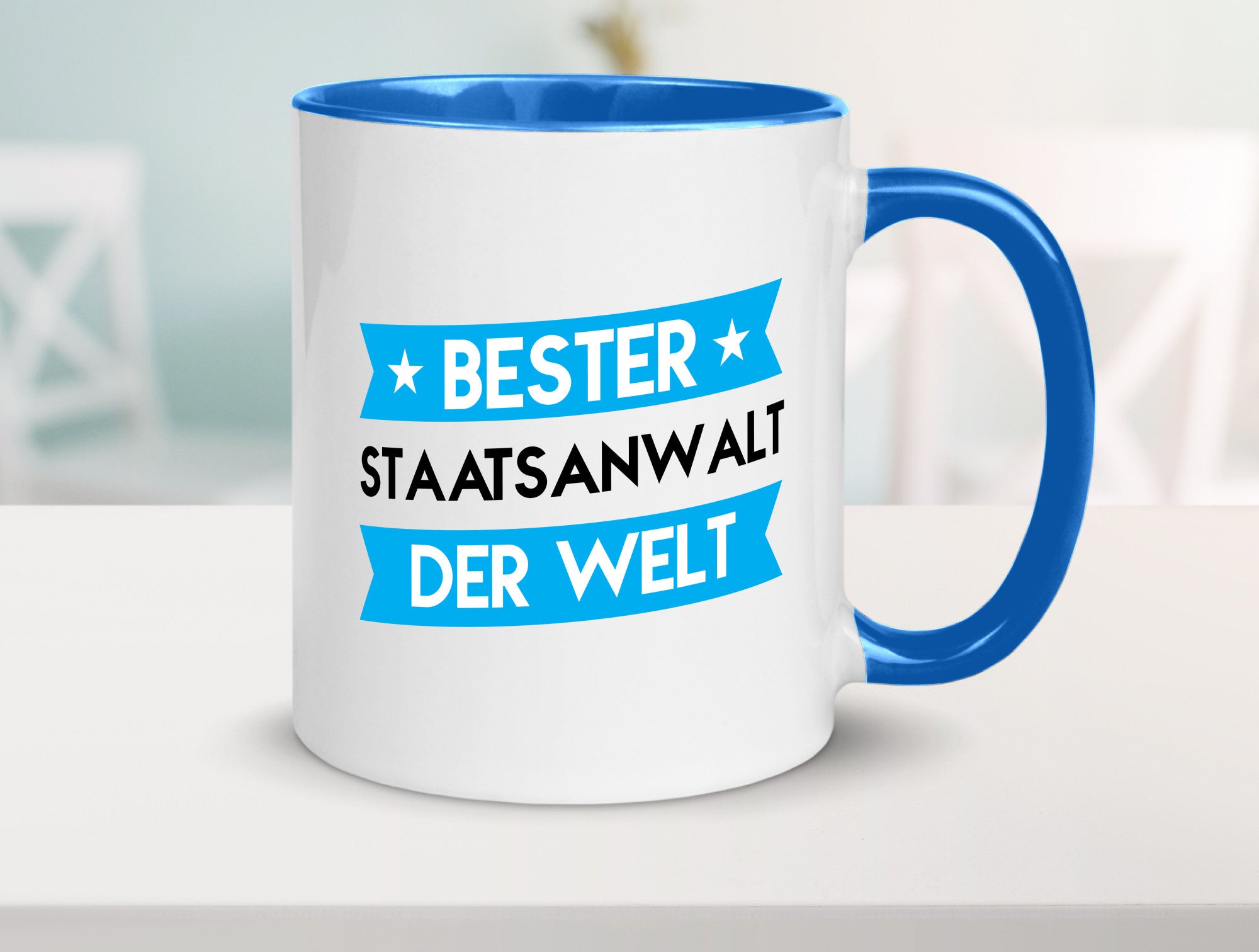 Bester Staatsanwalt | Anwalt Jurist lustig Humor Geschenkidee Geschenk Tasse