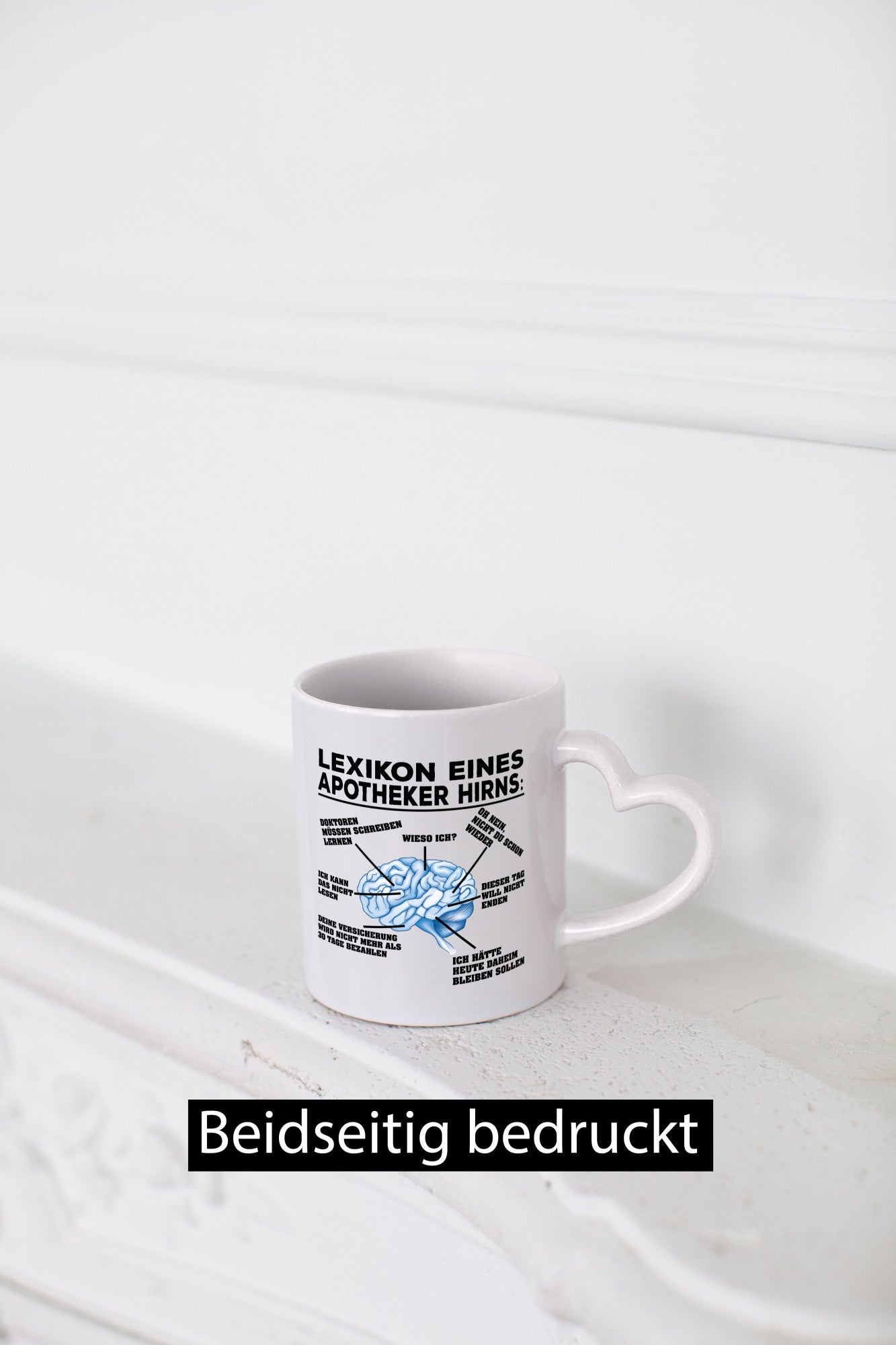 Apotheker Hirn | Pharmazie Tasse Pharmazeut Humor lustiger Spruch Geschenk