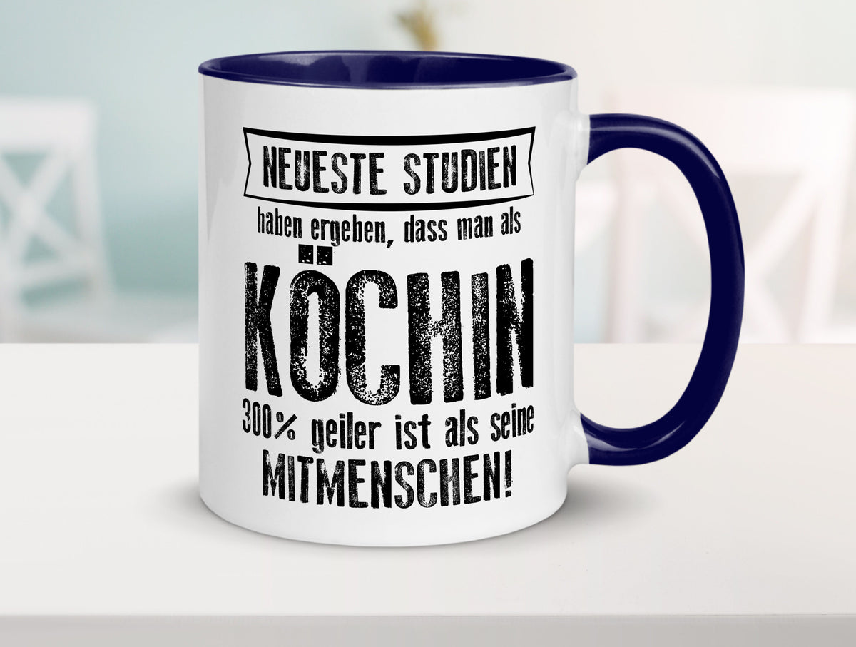 Neuste Studien: Köchin | Chefköchin Chefkoch Geschenk Arbeit Kollegen Büro Tasse
