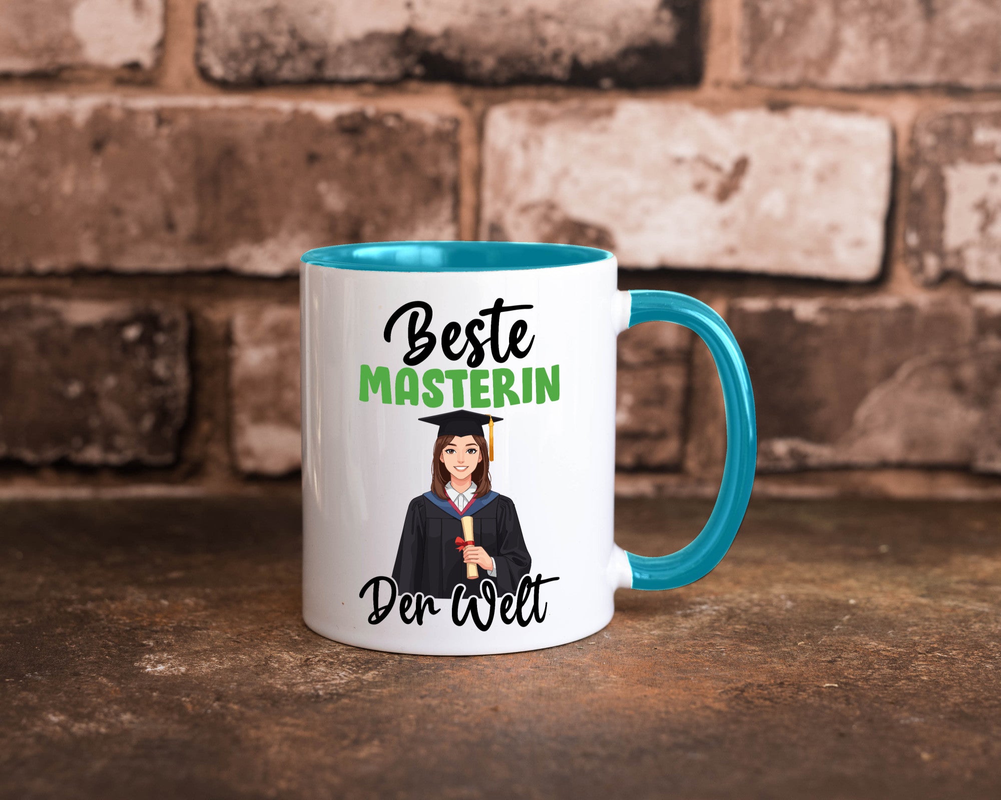 Beste Masterin | Student Uni Studium Humor Geschenkidee Tasse