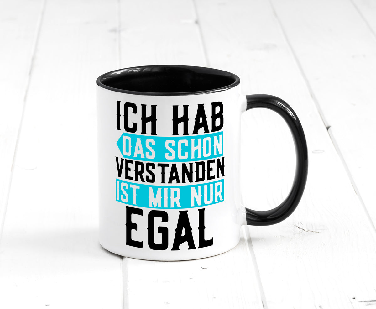 Ist mir egal | Protest Teenager Humor Spruch Büro lustig Arbeit Kollegen Tasse