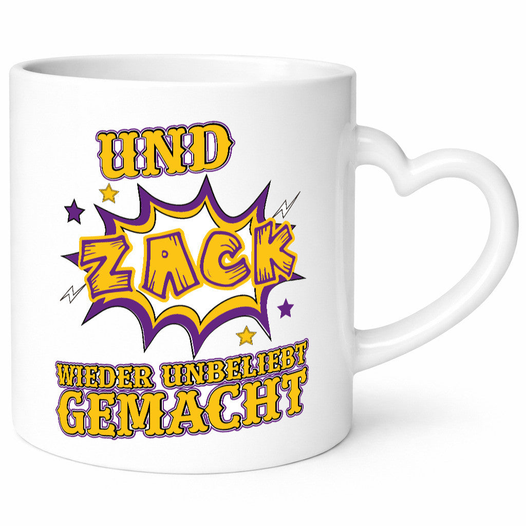 Wieder unbeliebt gemacht Geschenk Humor Geschenkidee lustiger Spruch Tasse