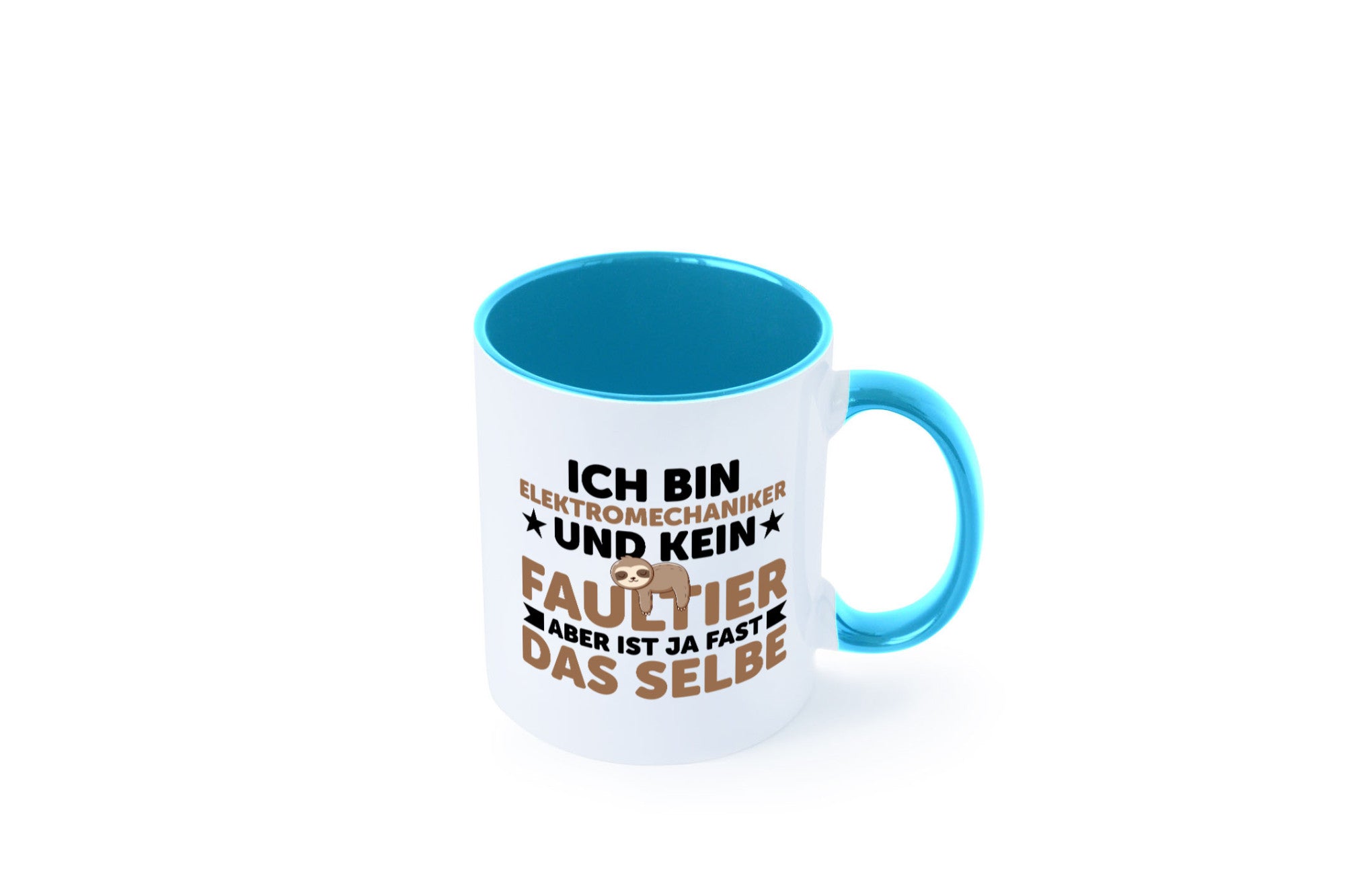 Ich bin kein Faultier: Elektromechaniker | Mechaniker Geschenkidee