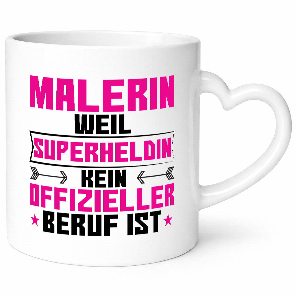 Superheldin Malerin | Malerinnen Geschenk Humor Geschenkidee lustiger Spruch