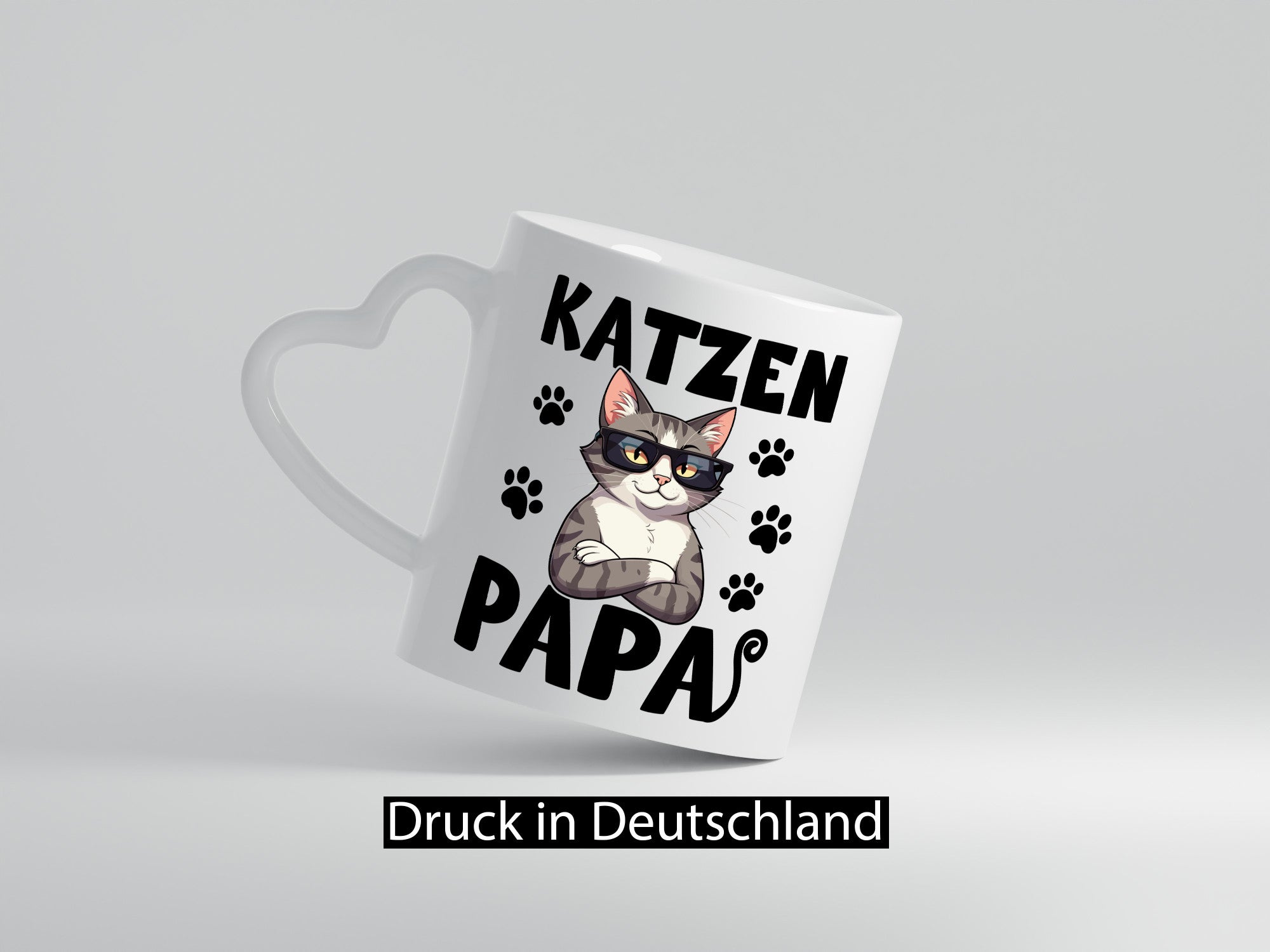 Katzen Papa | Katzenliebhaber Katze lustig Tierliebhaber Humor Geschenk Tasse