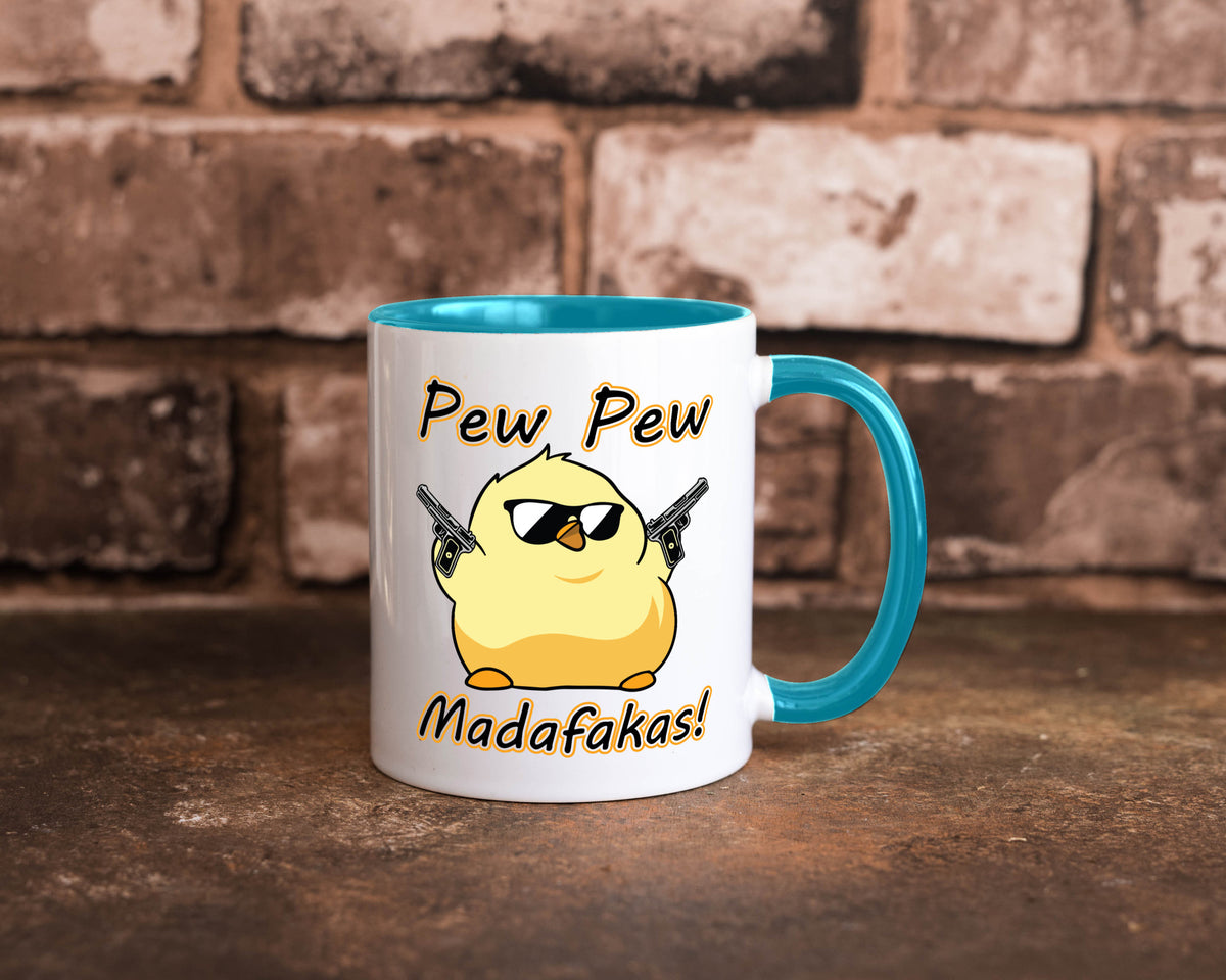 Pew Madafakas Lustig Geschenkidee Humor Tasse