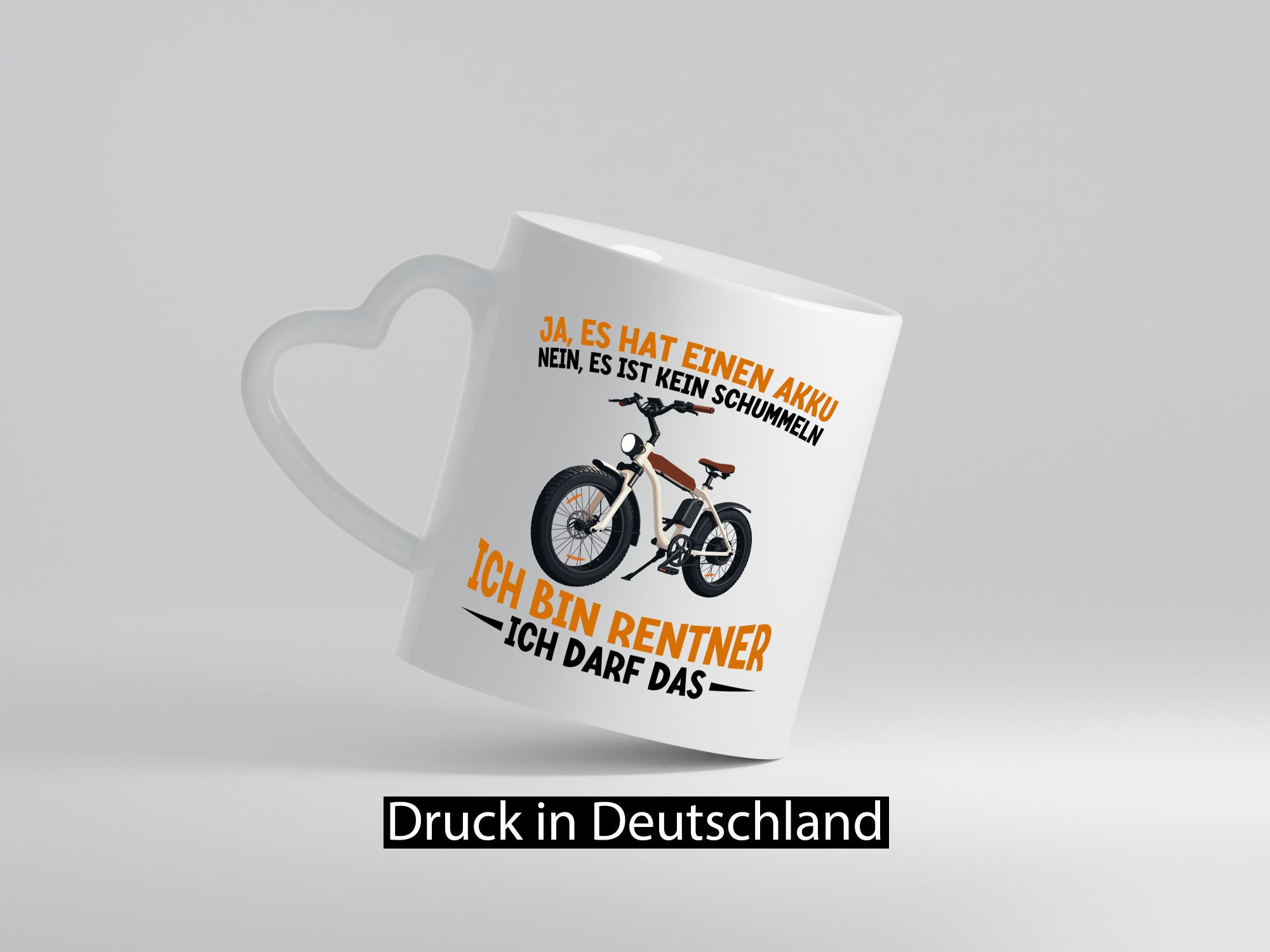 Rentner | E-Bike Elektrofahrrad für Geschenkidee Ruhestand Jubiläum Humor Tasse