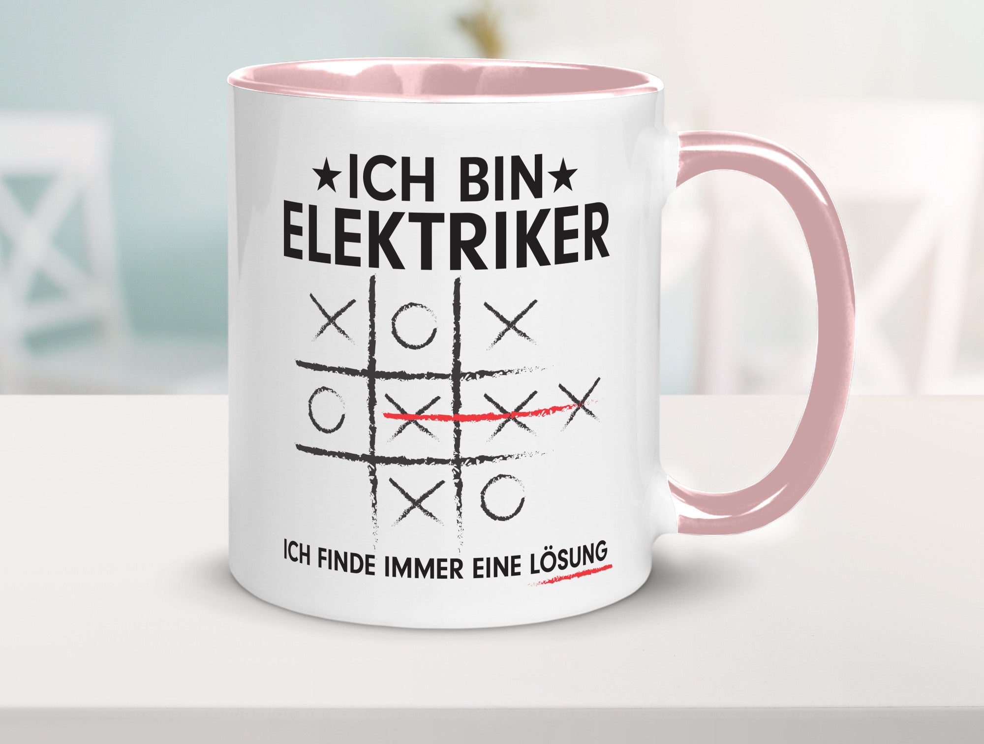 Lösung Finden: Elektriker | Elektronik Geschenk Humor Geschenkidee lustiger