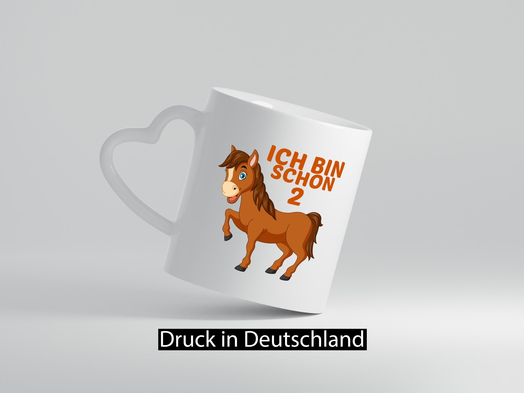 2. geburtstag | Ich bin schon 2 Pferde Pony lustiger Spruch Geschenk