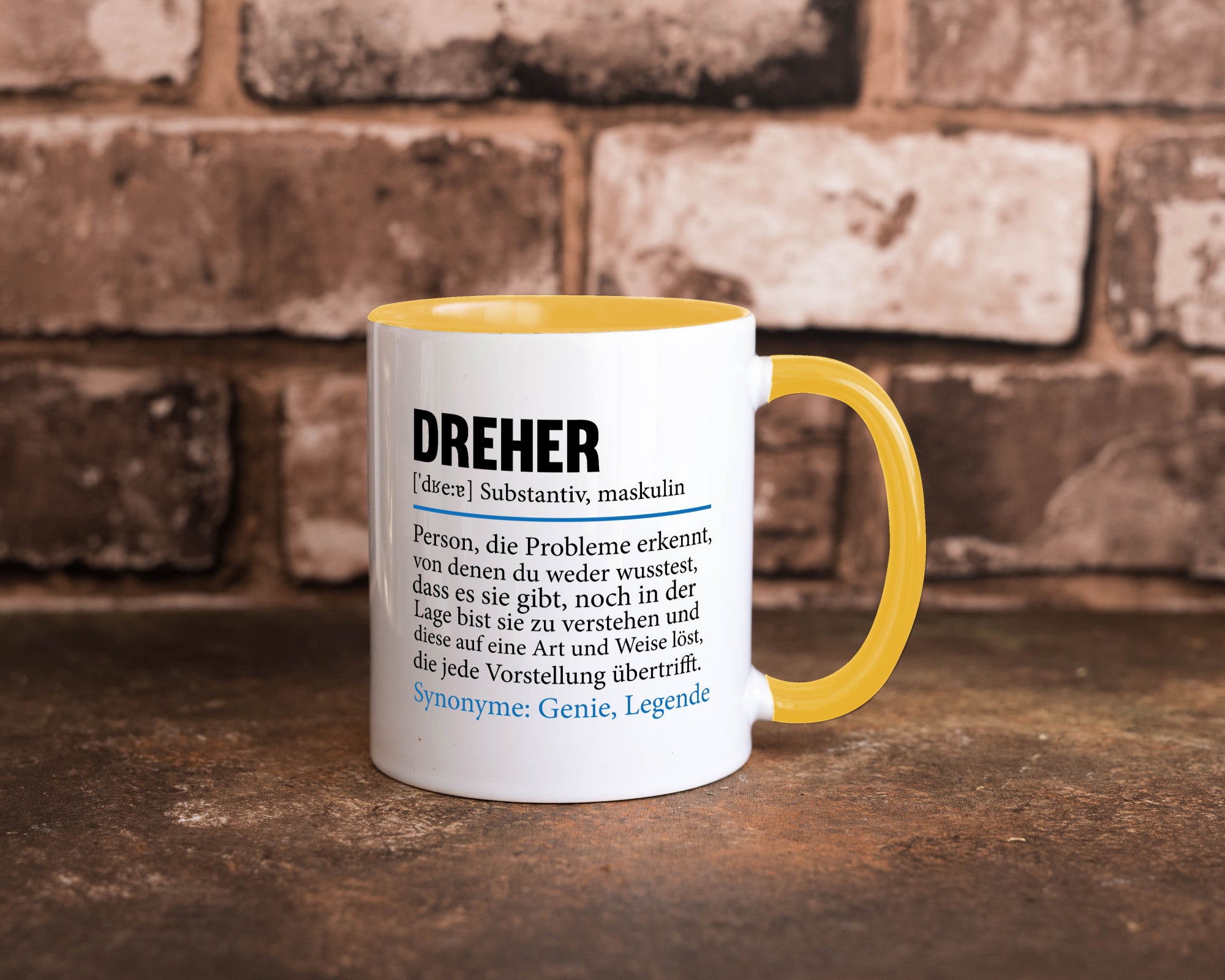 Dreher Humor | Fräser Zerspannungsmechaniker Geschenkidee Tasse