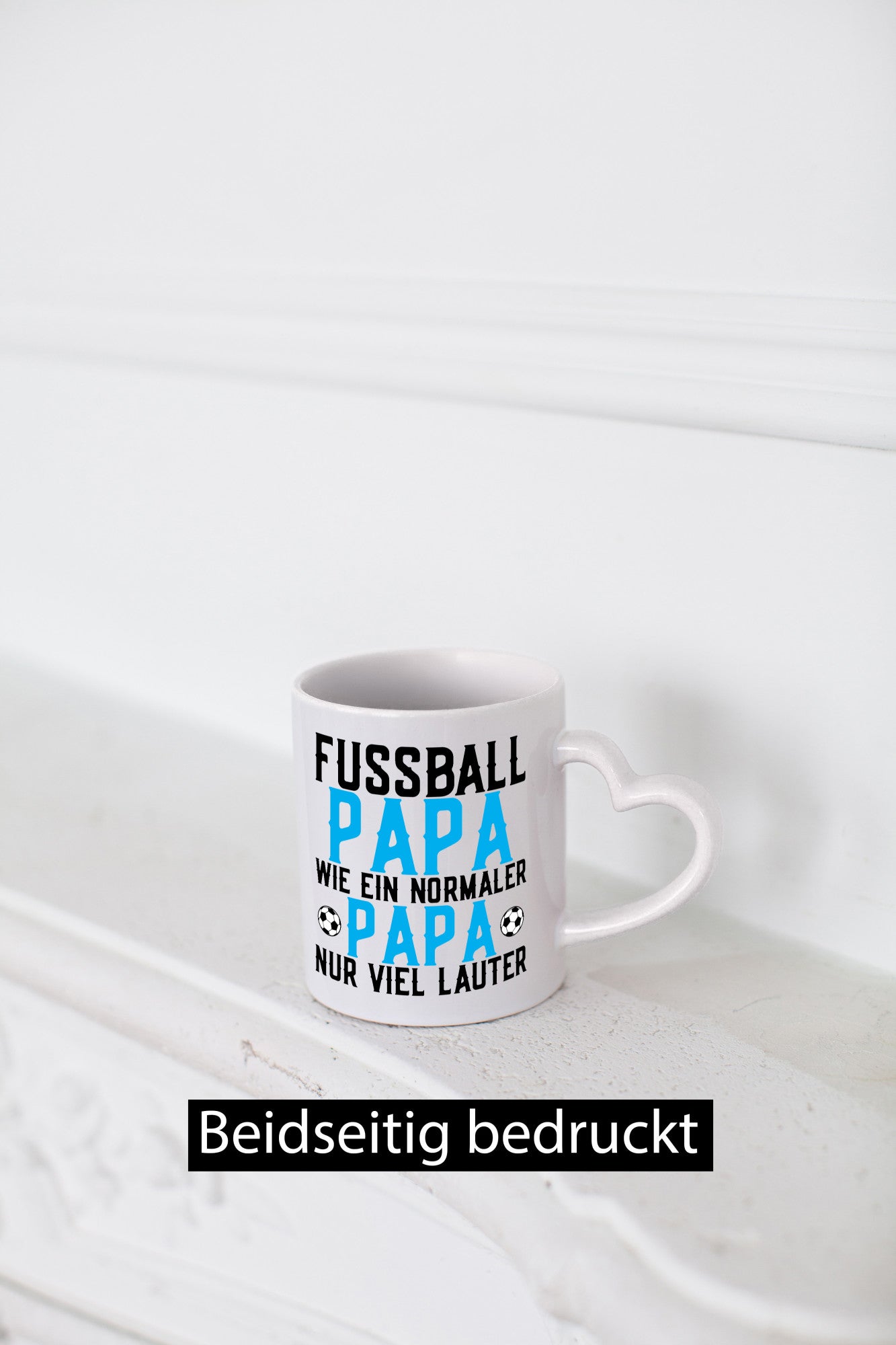 Fußball Papa | Sportfan Vatertag witziger Spruch Geschenkidee Familie Humor