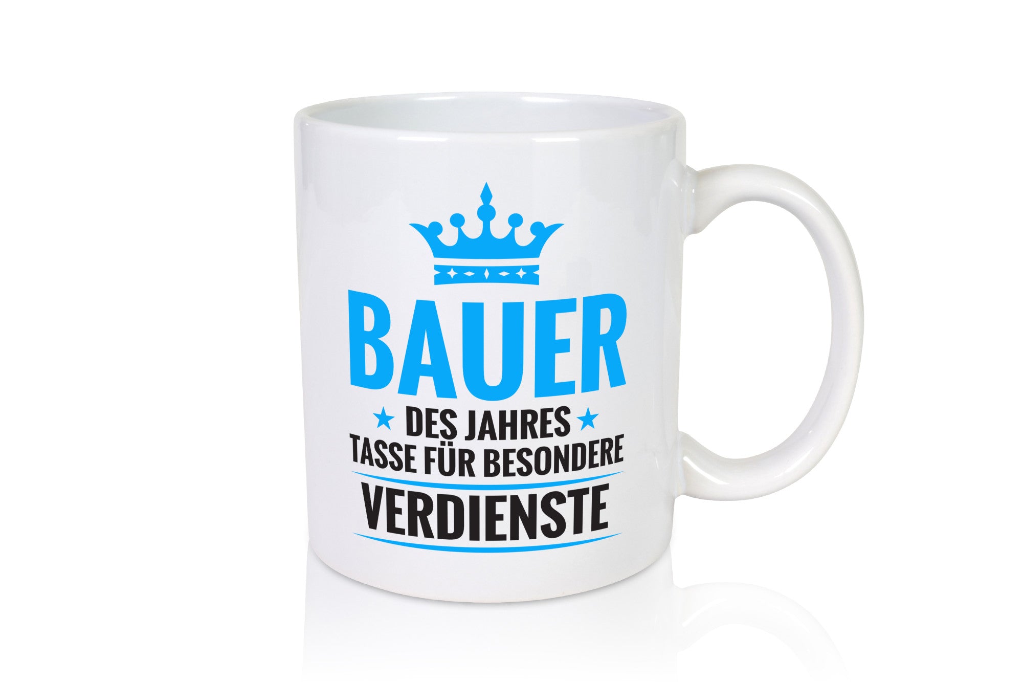 Besonderer Verdienst: Bauer | Bauernhof Landwirtschaft Geschenkidee Humor Tasse