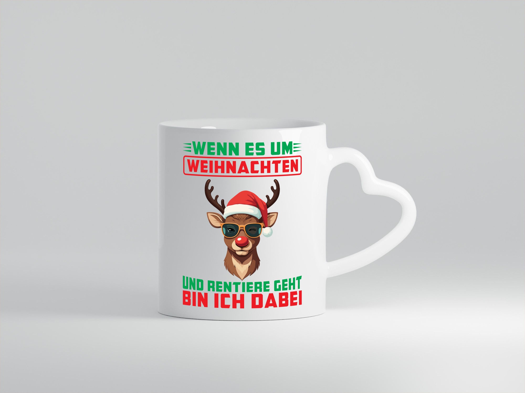 Wenn es um Weihnachten und Rentiere geht bin ich dabei v2 Geschenkidee