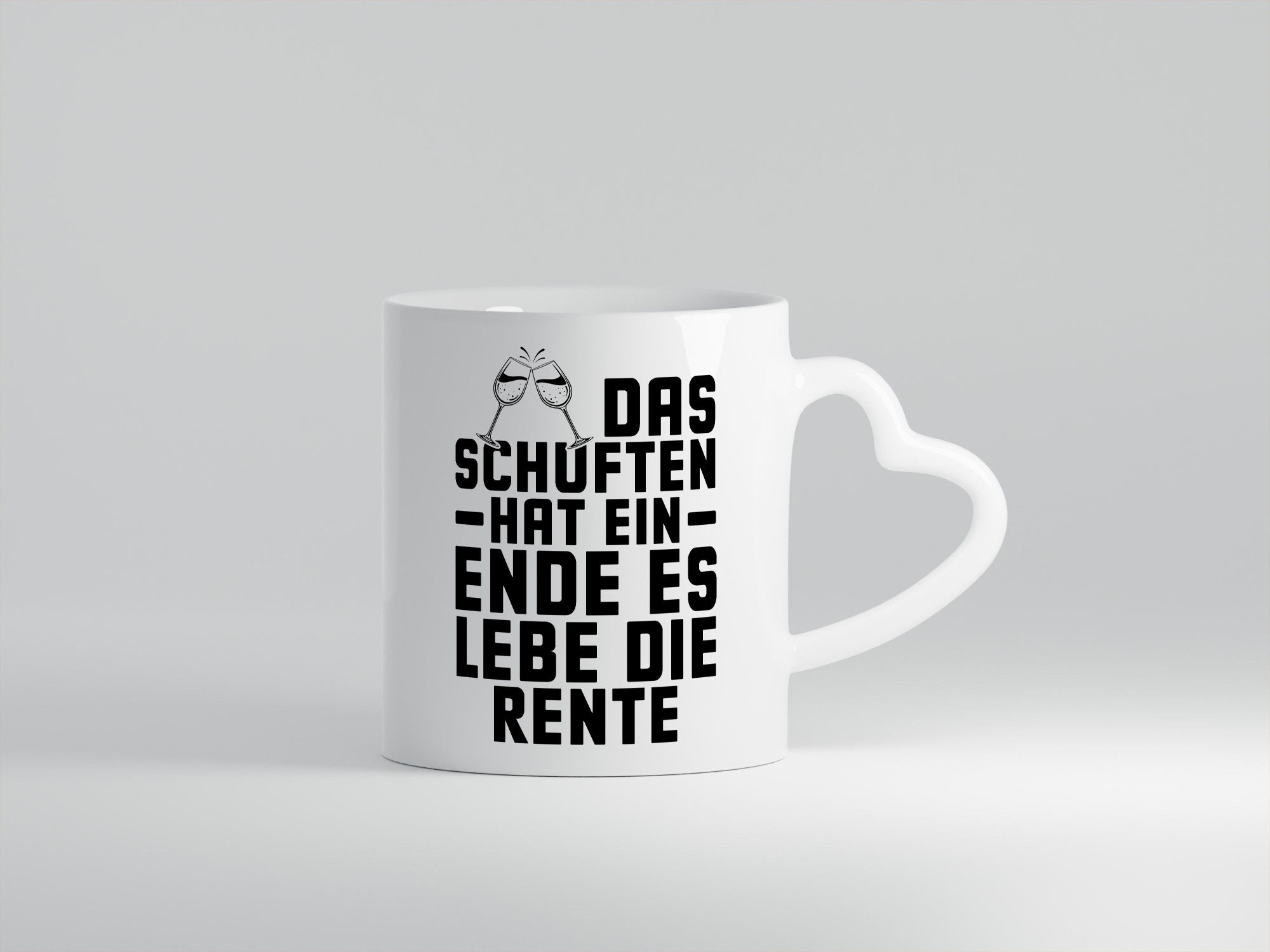 Schuften hat ein ende es lebe die Rente | Rentner lustiger Spruch Geschenk