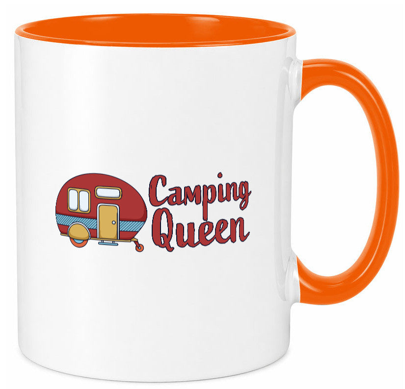Camping Queen | Wohnanhänger Geschenk Humor Geschenkidee lustiger Spruch Tasse