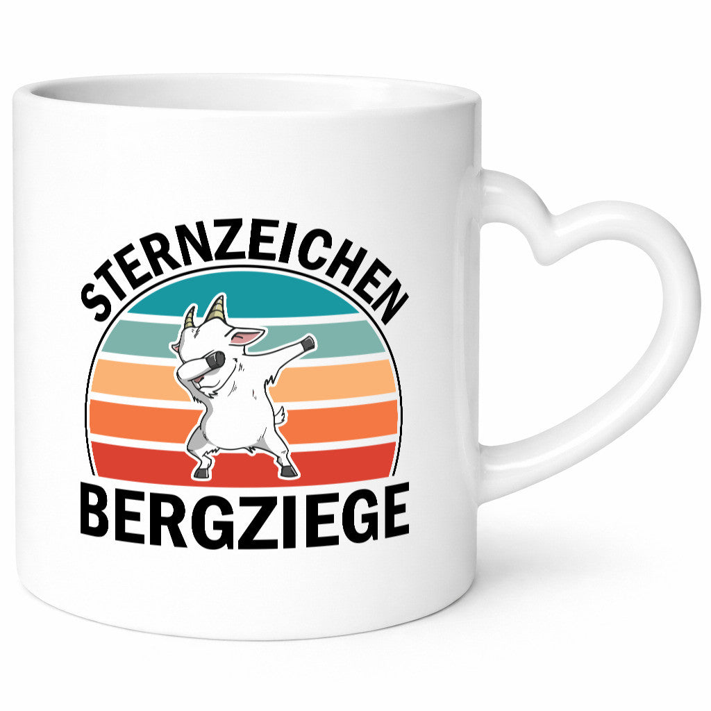 Sternzeichen Bergziege | Berge wandern Wanderer v2 Humor Geschenkidee Tasse