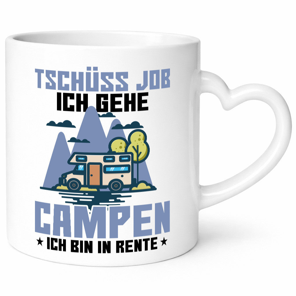 Ich gehe campen | Rentner Ruhestand Camper Geschenkidee Jubiläum Humor Tasse