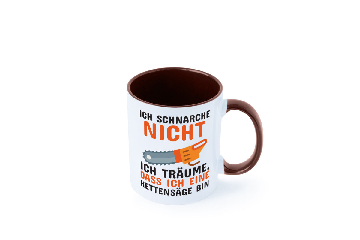 Ich schnarche nicht lustiger Spruch Geschenk Humor Geschenkidee Tasse