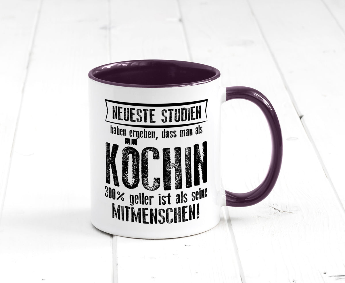 Neuste Studien: Köchin | Chefköchin Chefkoch Geschenk Arbeit Kollegen Büro Tasse