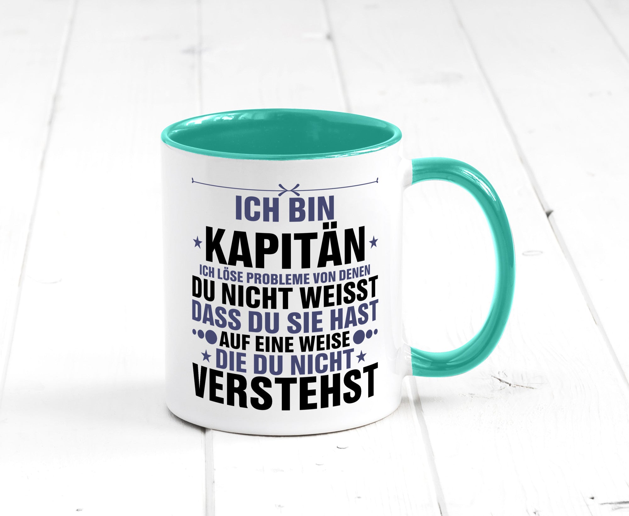 Löse Probleme: Kapitän | Schiffskapitän Schiff v2 Geschenk Humor Geschenkidee