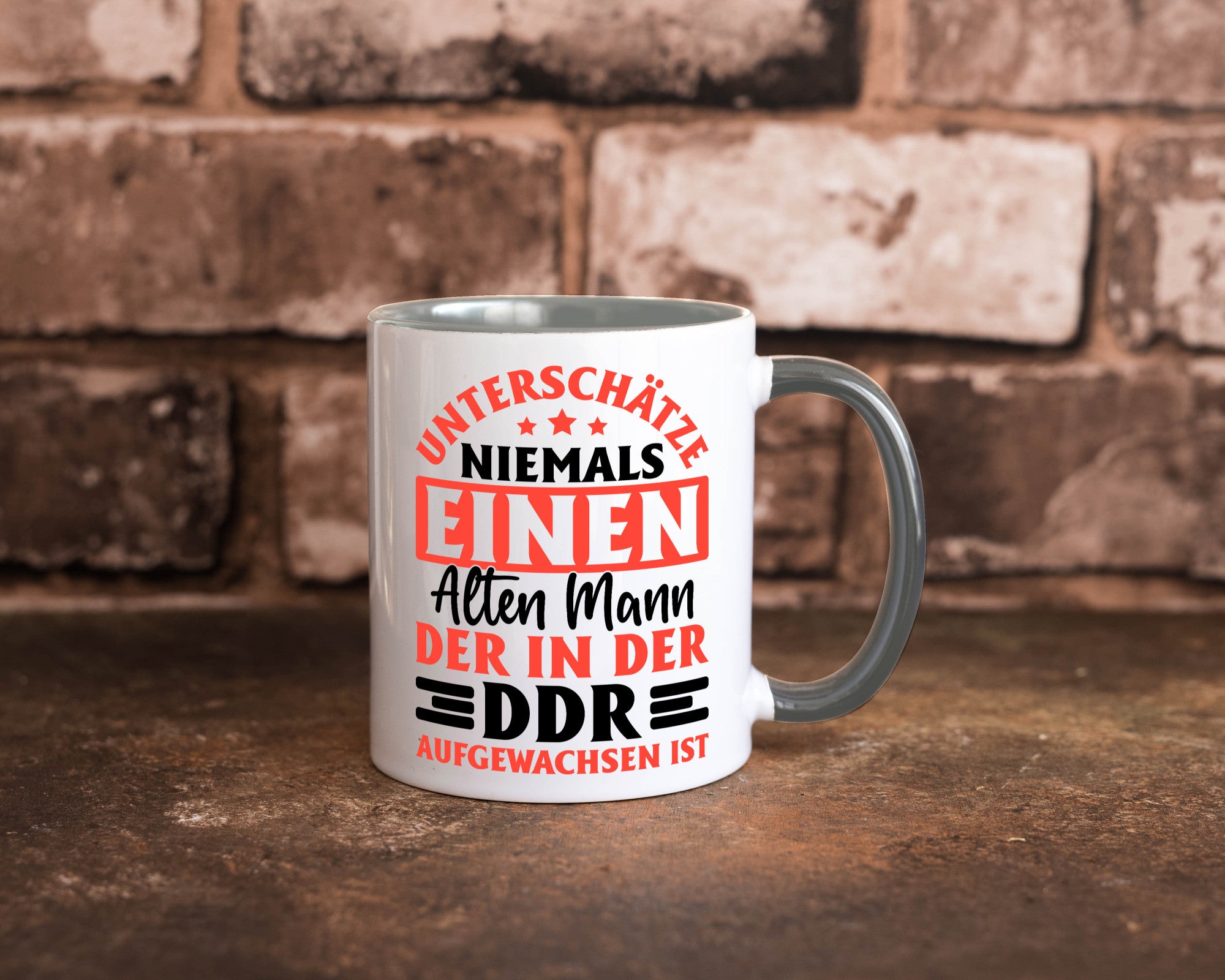DDR Männer | Ostdeutschland Opa Ossi Vatertag vl9 lustiger Spruch Geschenk