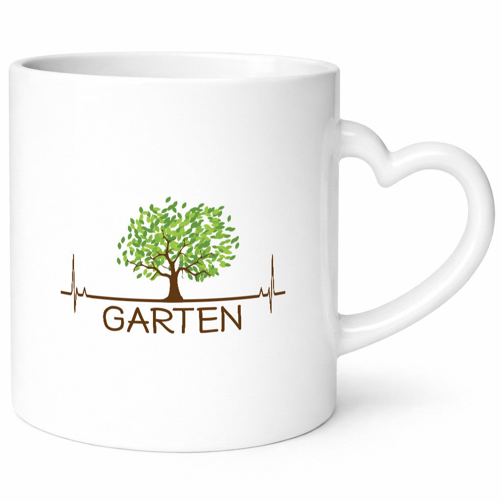 Garten Herzschlag | Gärtner Liebe gärtnern lustiger Spruch Geschenk Humor