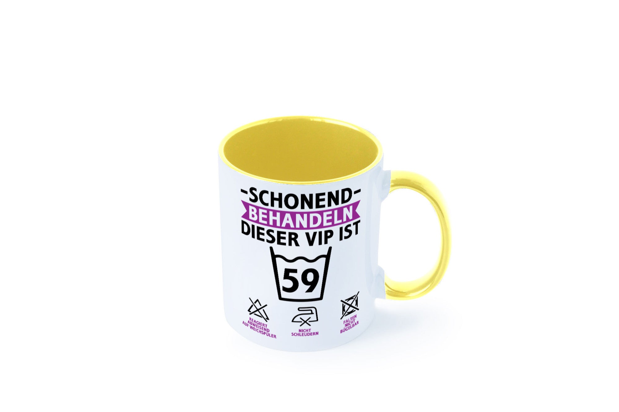 59 Geburtstag | schonend behandeln Jahre v2 lustig Geschenkidee Geschenk Tasse