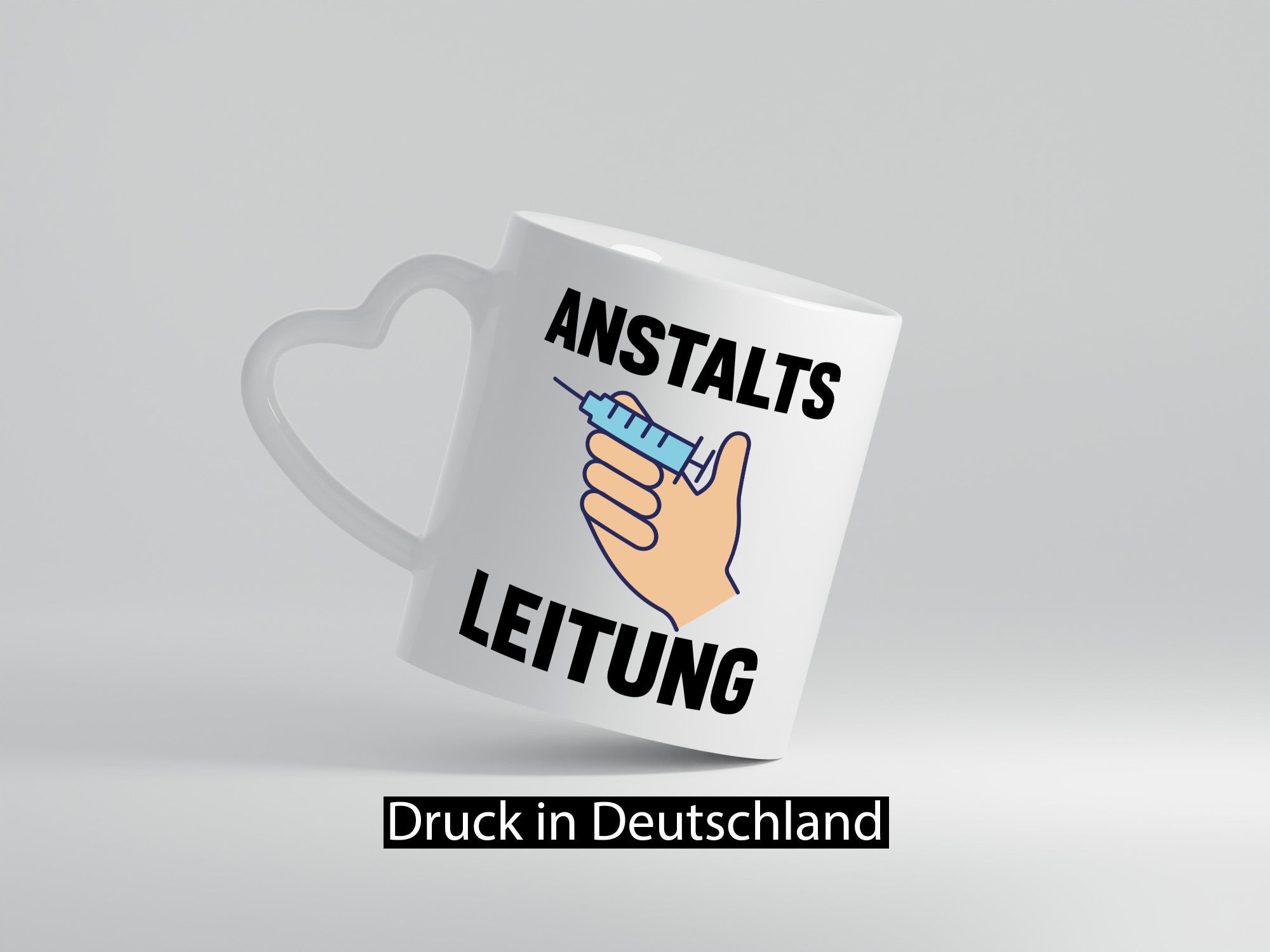 Anstaltsleitung v2 lustig Humor Geschenkidee Geschenk Tasse