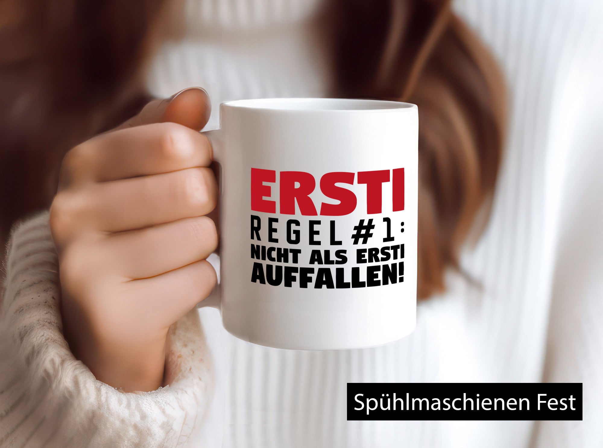 Ersti Spruch | Studium Tasse Studienanfänger Uni Geschenkidee Humor