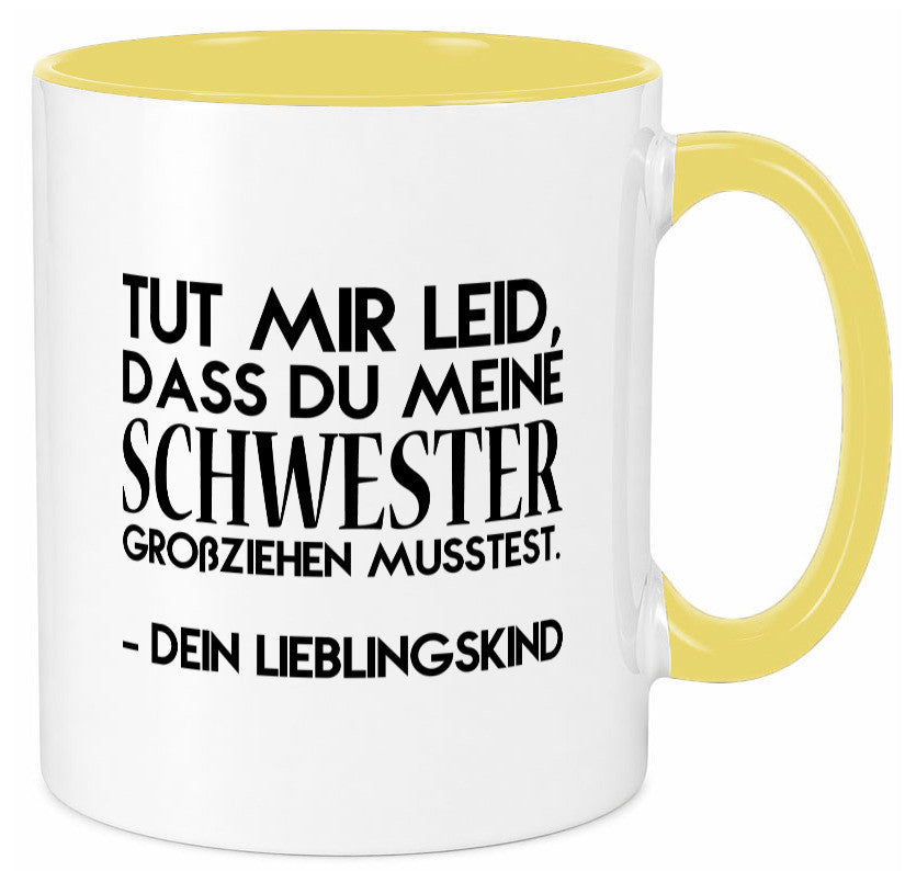 Lieblingskind | Eltern Schwester Kinder lustig Geschenk Humor Geschenkidee