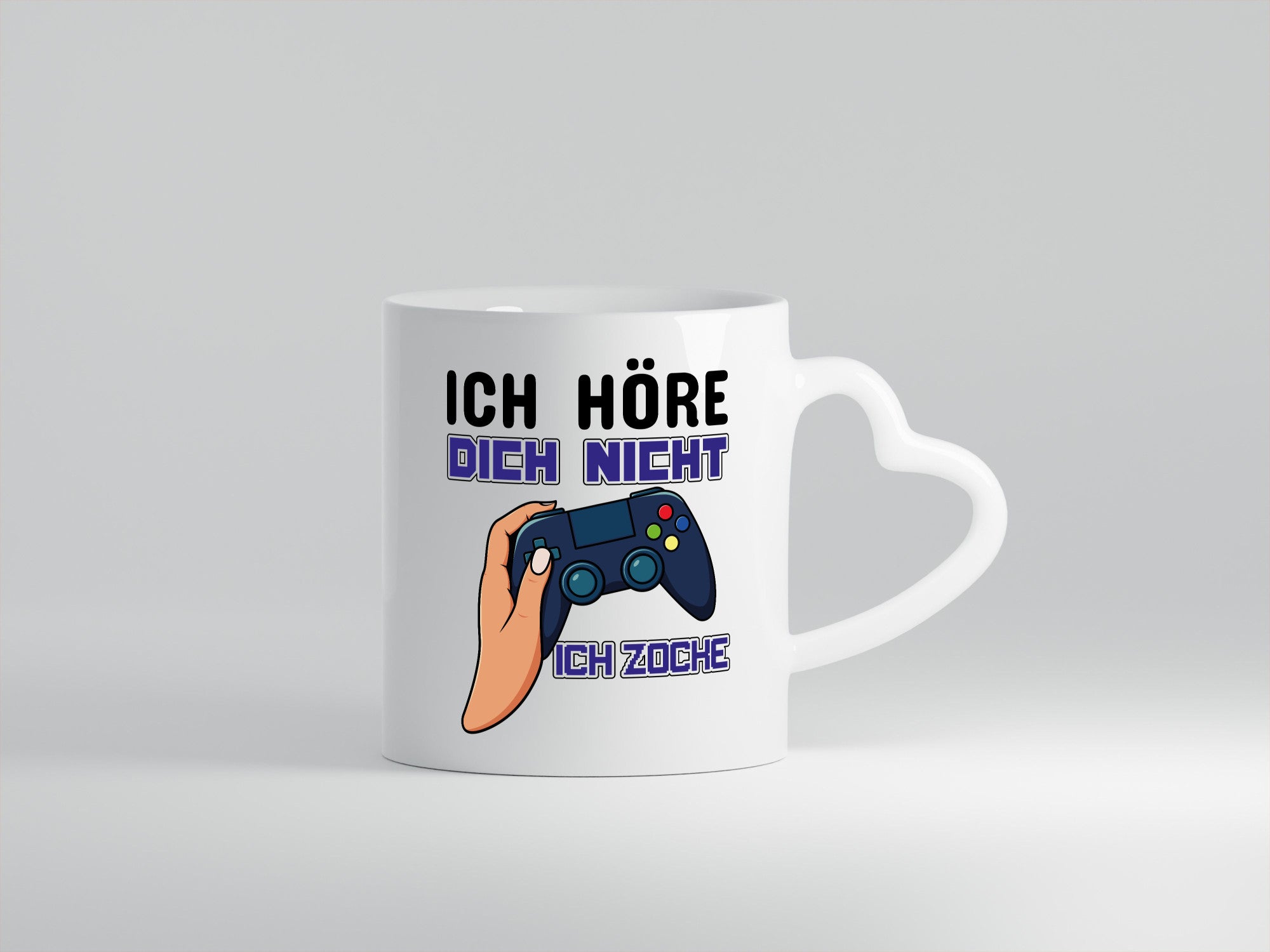 Ich höre dich nicht zocke lustig Humor Geschenkidee Geschenk Tasse