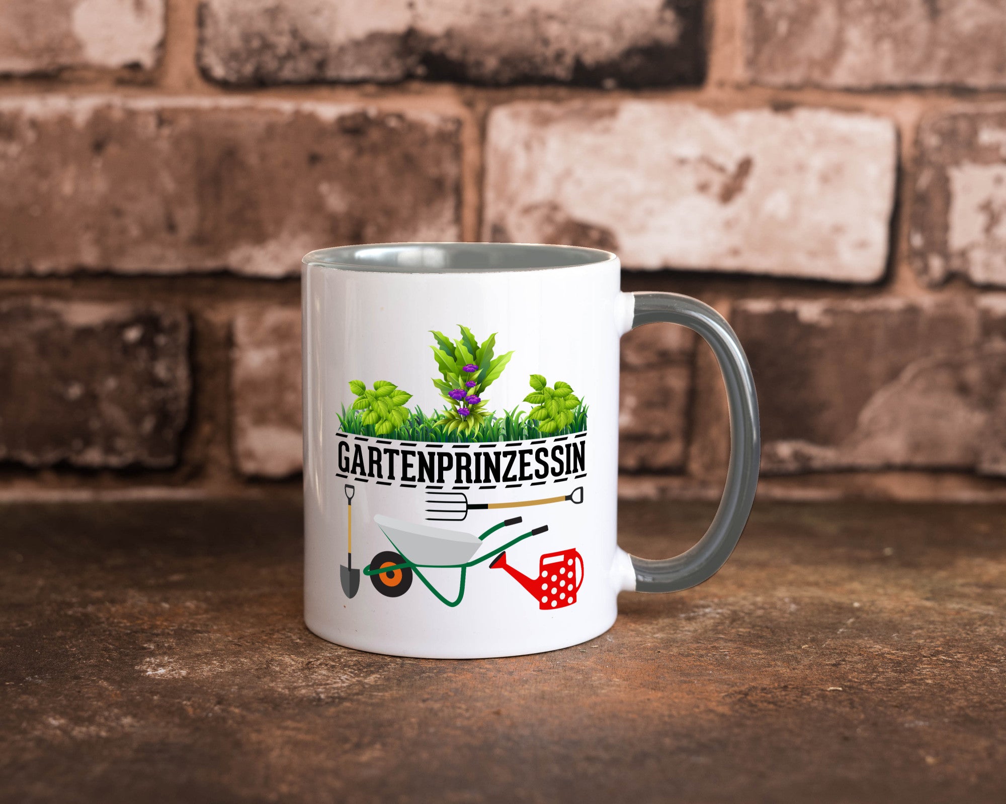 Gartenprinzessin | Gärtnerin Gartenliebhaber Geschenk Humor Geschenkidee