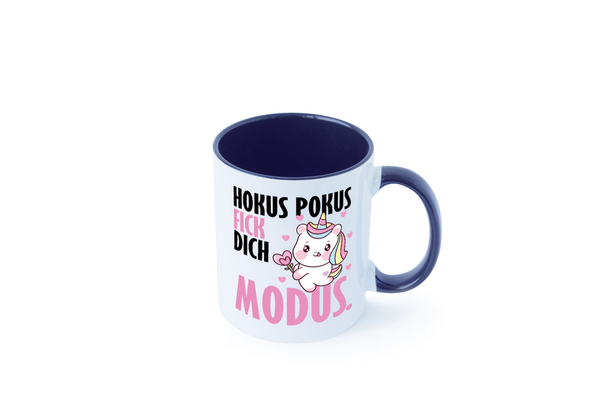 Hokus Pokus lustiger Spruch Geschenk Humor Geschenkidee Tasse