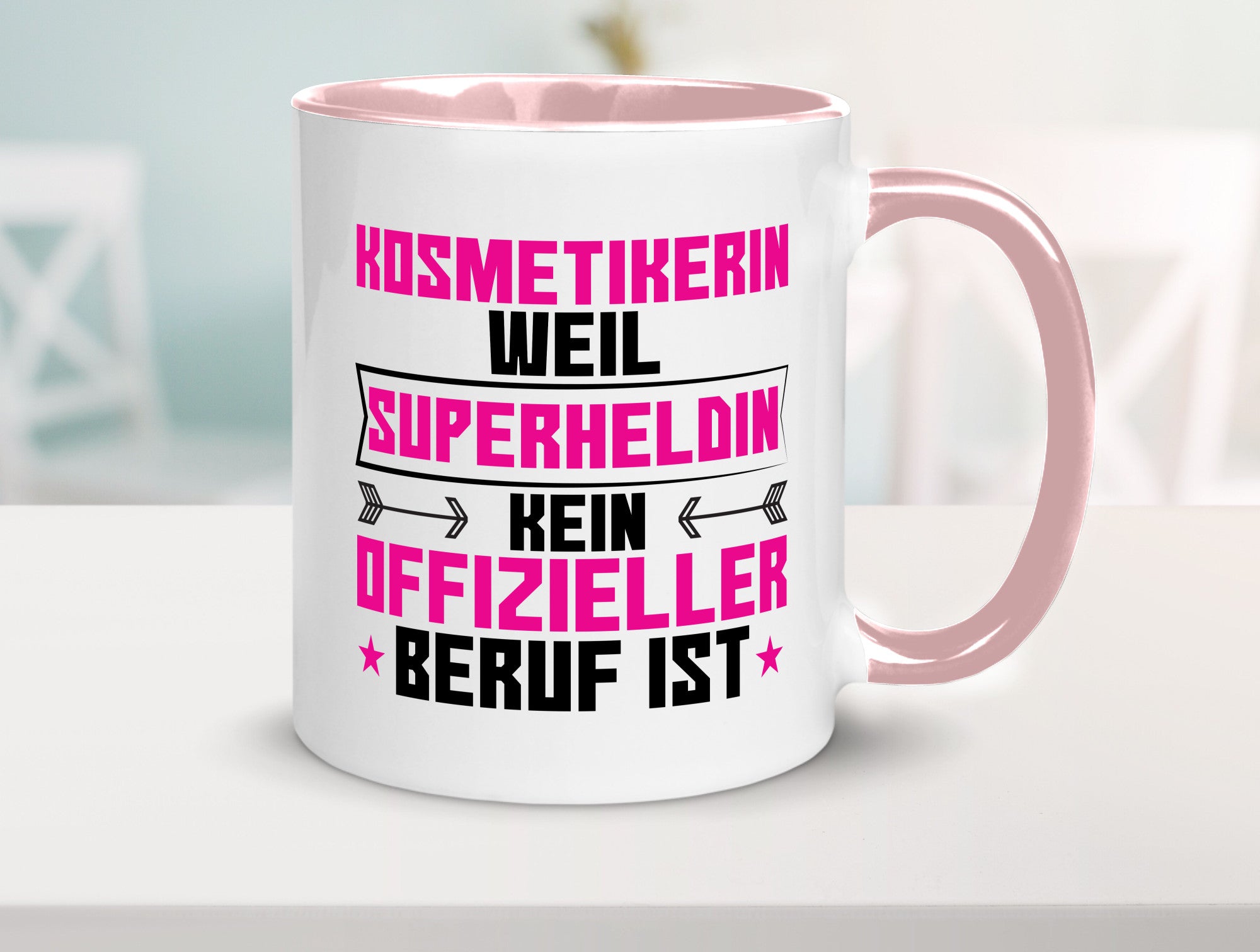Superheldin Kosmetikerin | Kosmetik Stylistin Visagistin Geschenk Humor