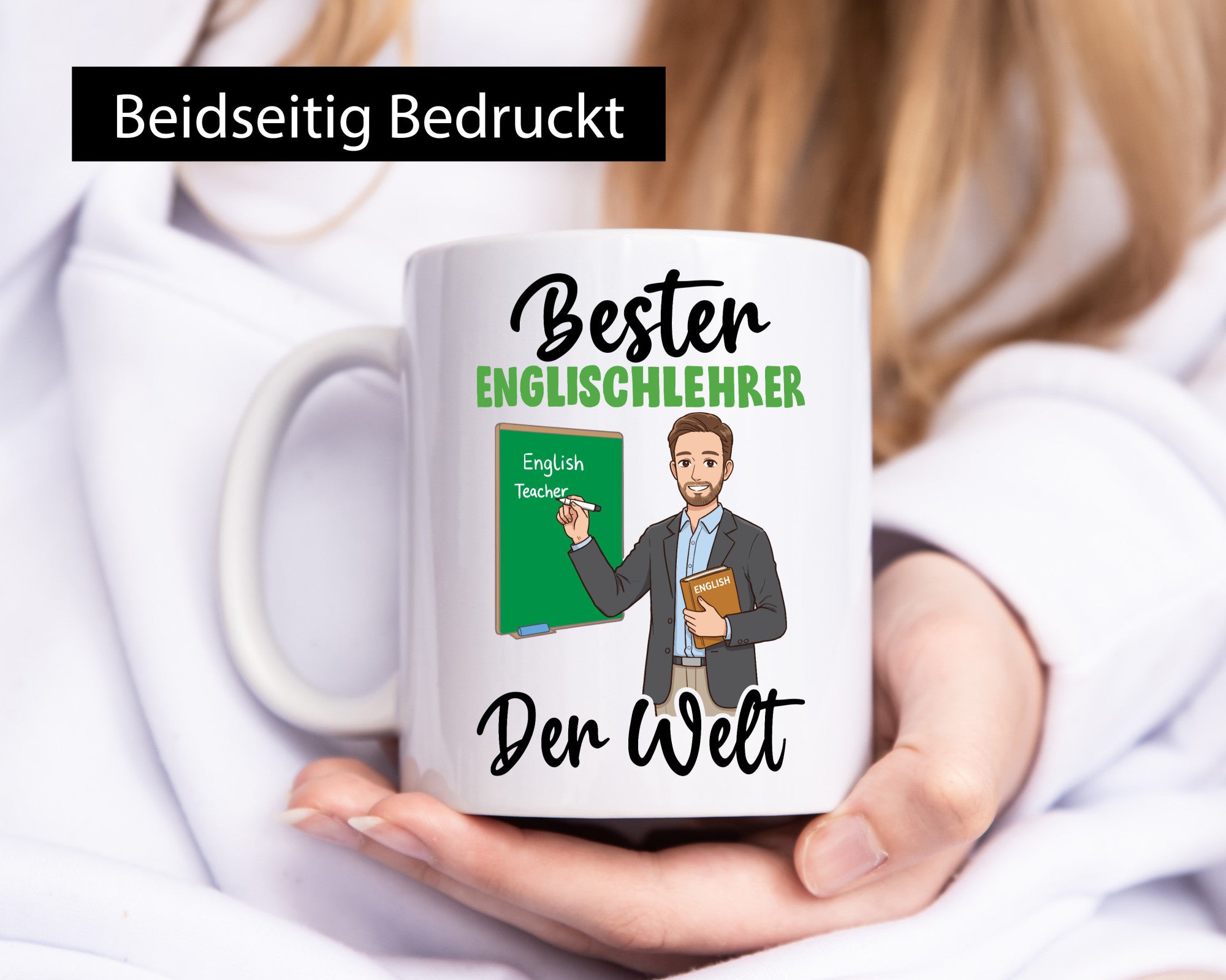Bester Englischlehrer | Schule Englisch v2 Humor Geschenkidee Tasse