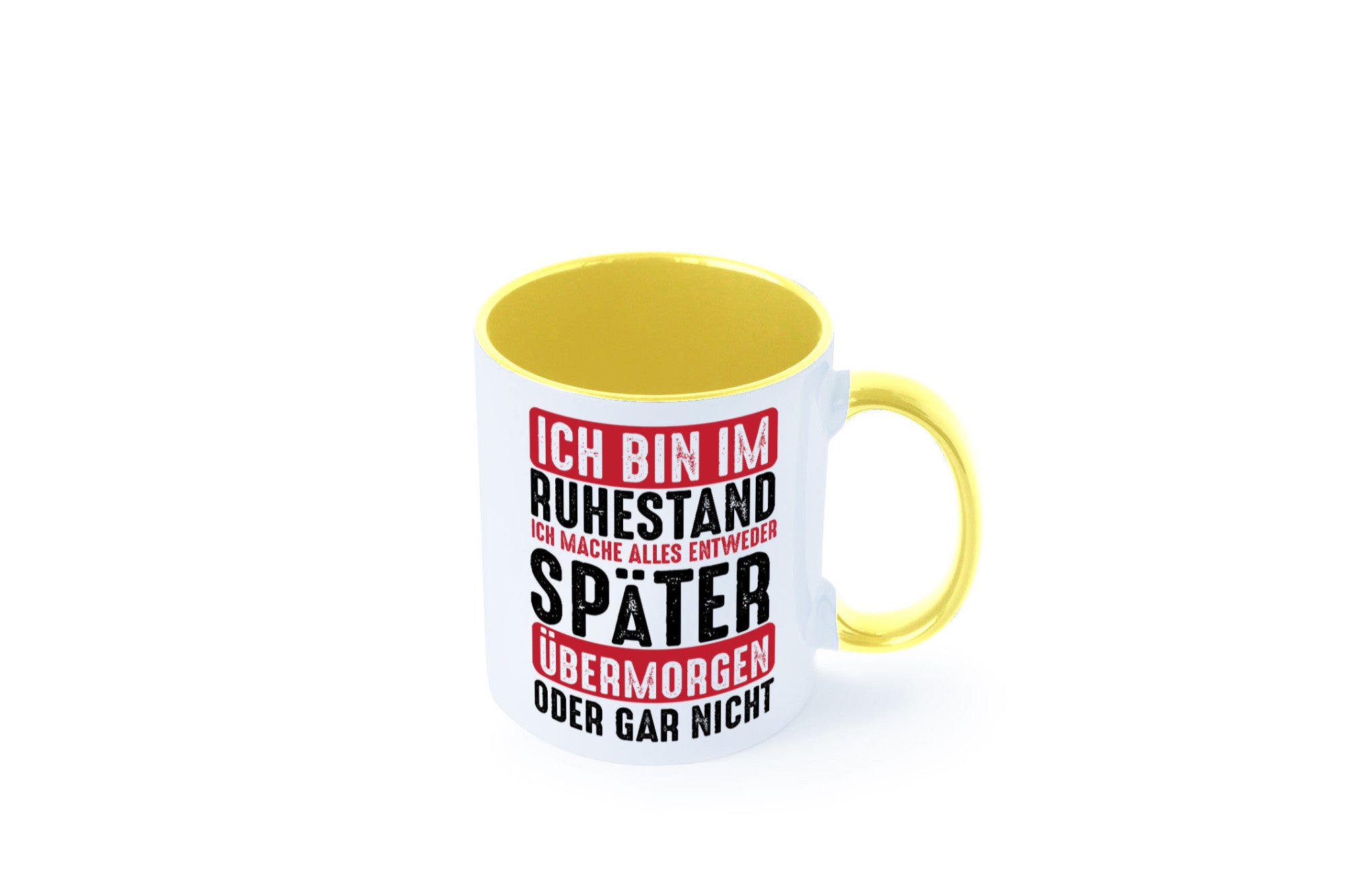 Ich mache alles später oder gar nicht | Rentner Ruhestand Geschenkidee Jubiläum